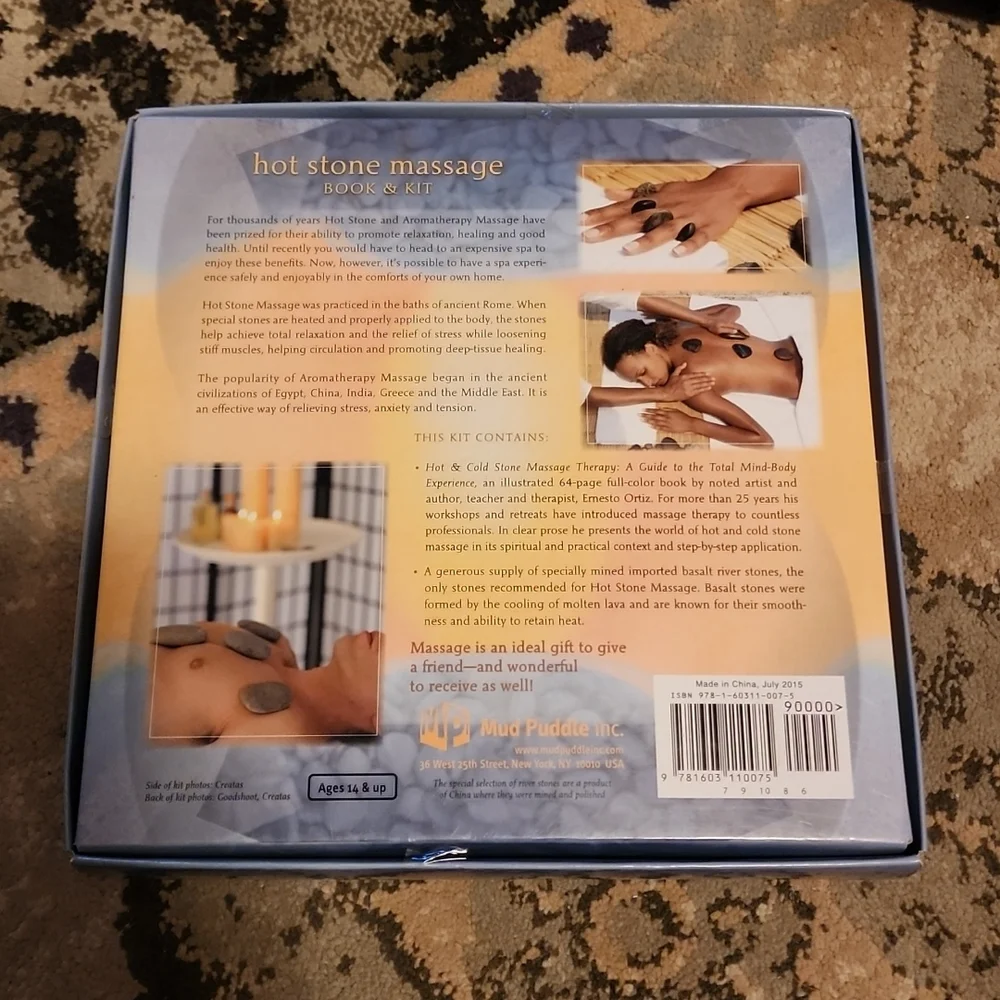 Hot Stone Massage Book and Kit - Picture 2 of 2